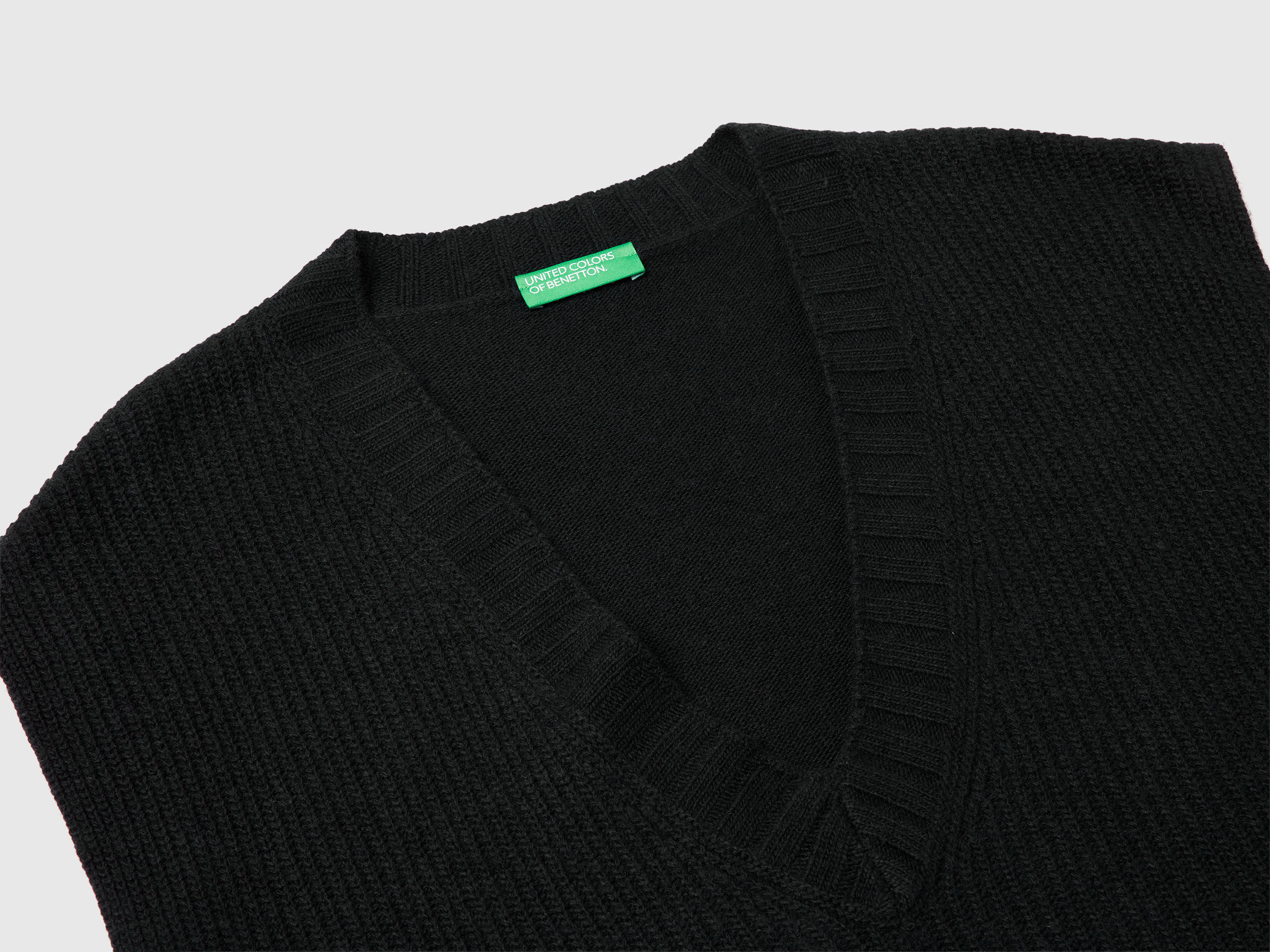 S/L V NECK SWEATER Damen image number 7